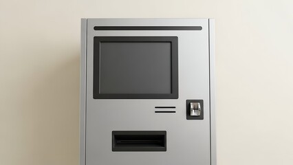 Modern Vending Machine with Digital Display.