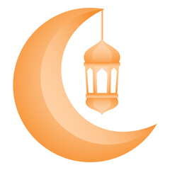 Lantern Hanging on the Moon