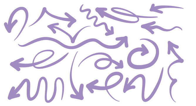 Elegant Minimalist Arrow Icon Set