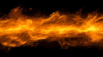 Fototapeta premium Blaze fire flame background and textured