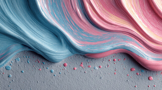 Super resolution texture colorful background. Paint rexin on multiple colors