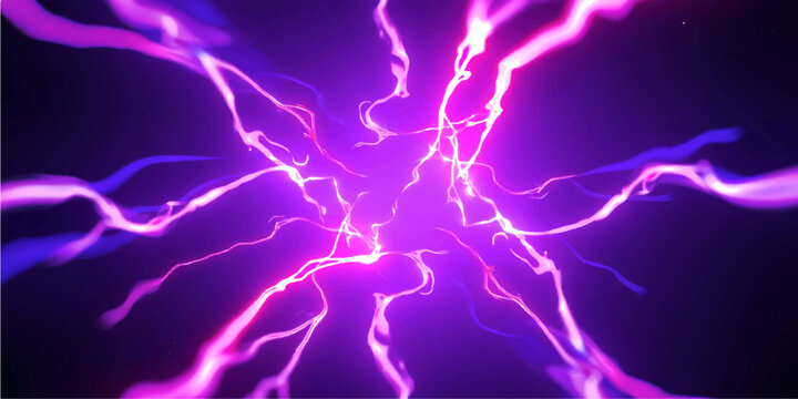 Abstract blue background with smoke features a glowing liquid texture where electric lightning waves and flowing energy motion create a seamless fractal pattern for a powerful wallpaper design