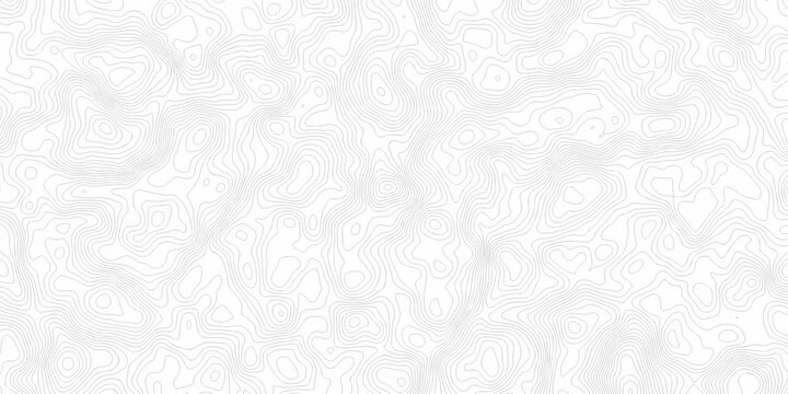Minimal topography map area vector topo paper lines. Topographic contour lines grid map pattern design. Geographic mountain relief. Contour maps. Topo contour paper map design.