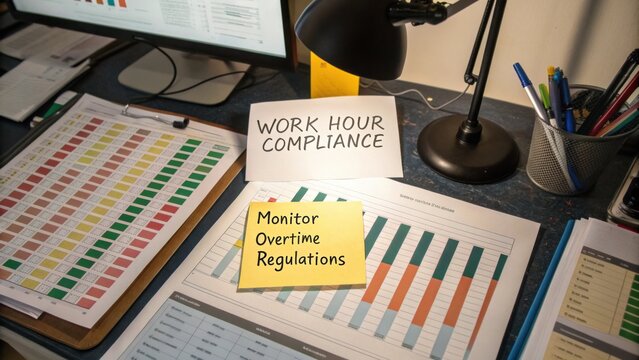 Work Hour Compliance and Overtime Regulations on Desk