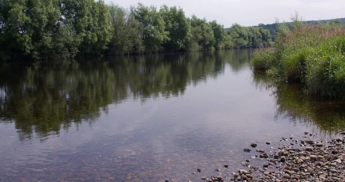 A shot looking east down the river Lune at Brookhouse
