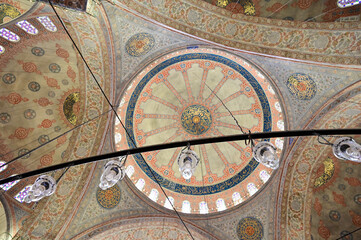 The Blue Mosque, (Sultanahmet Camii), Istanbul, Turkey.