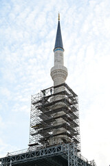 The Blue Mosque, (Sultanahmet Camii), Istanbul, Turkey.