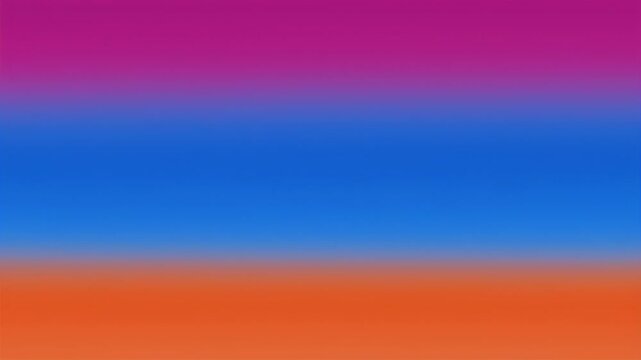 Abstract gradient background with pink, blue, and orange horizontal bands of color