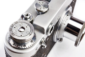 Retro rangefinder camera