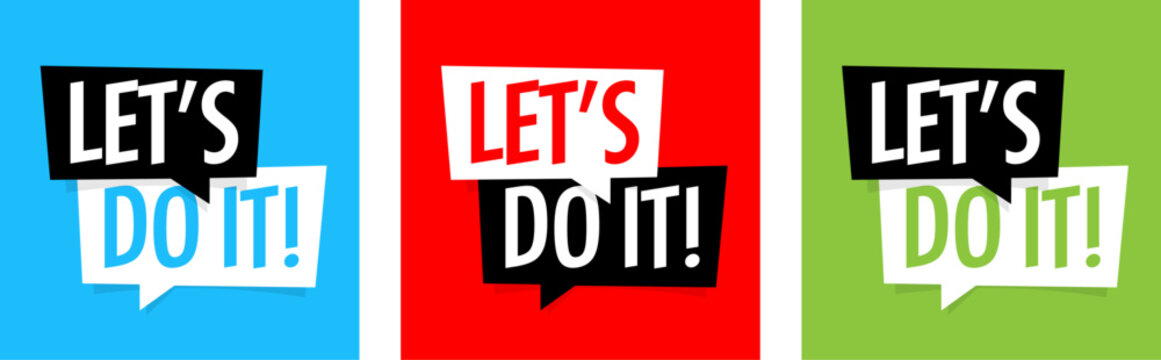 Let's do it