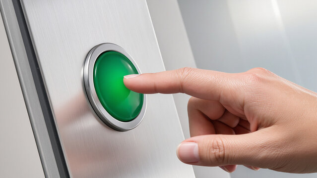 finger push button
