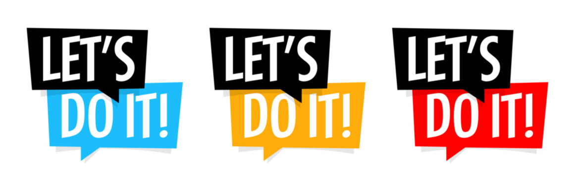 Let's do it