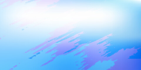 Light BLUE vector template with lines, ovals. Creative geometric illustration in marble style with gradient. Textured wave pattern for backgrounds.