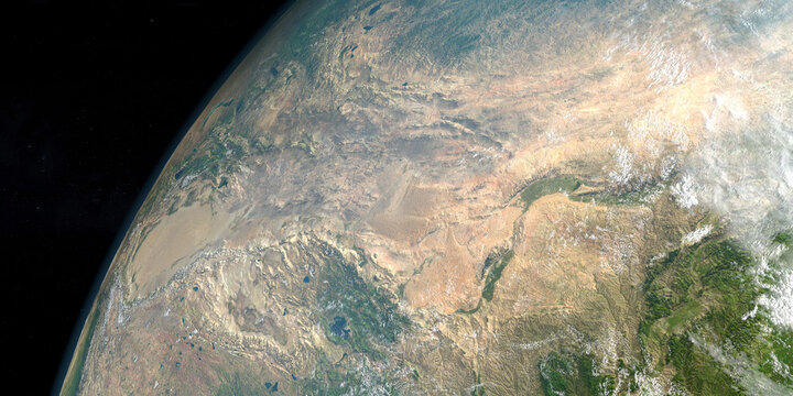 Gobi Desert in earth planet