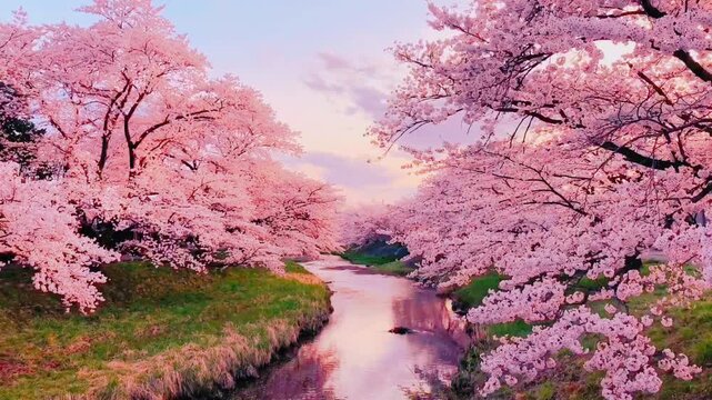 cherry blossom in spring