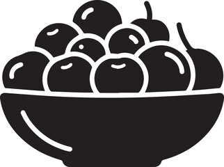 Fresh cherries in a bowl for healthy snacking