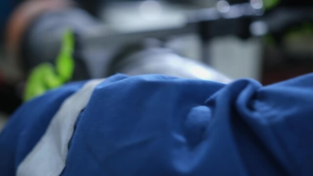 Measuring an oil drill for a well