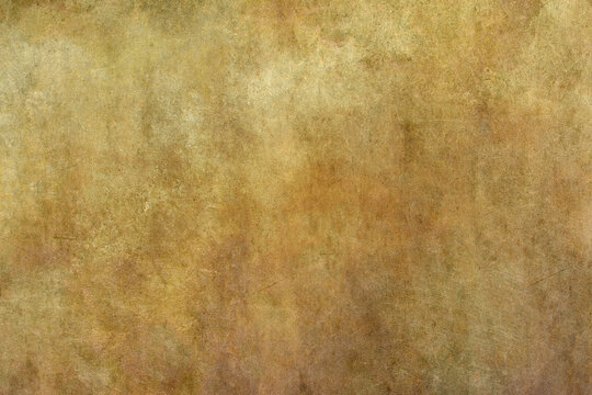 rustic metal texture, old copper bronze , yellow gold shade, rusty grunge surface, industrial vintage background , painted effect 	