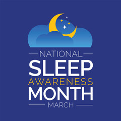 Sleep awareness month is an annual event celebrated each year in March. This is an opportunity to stop and think about your sleeping habits, consider how much they impact your well-being. © Waseem Ali Khan