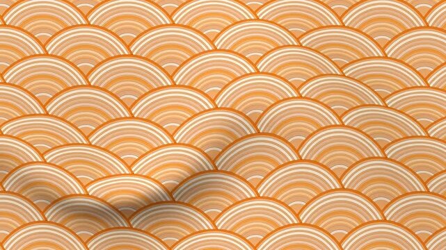abstract seamless pattern with waves