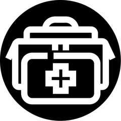 Obraz premium First aid kit displaying a cross symbol, representing essential healthcare, safety, and emergency medical assistance, suitable for various health and medicine concepts