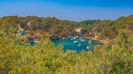 Cala Figuera, Sa Cala, Santany&iacute;, Mediterranean Sea, Mallorca, Islas Baleares, Spain, Europe