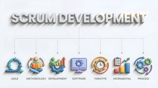 Scrum development process agile methodology