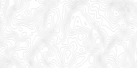 Contour abstract map relief land outline. Topographic map patterns. White wave paper curved reliefs abstract background. Background of the topography map. Abstract pattern with lines. © armans