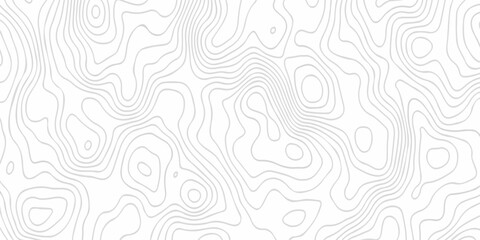 Contour abstract map relief land outline. Topographic map patterns. White wave paper curved reliefs abstract background. Background of the topography map. Abstract pattern with lines. © armans