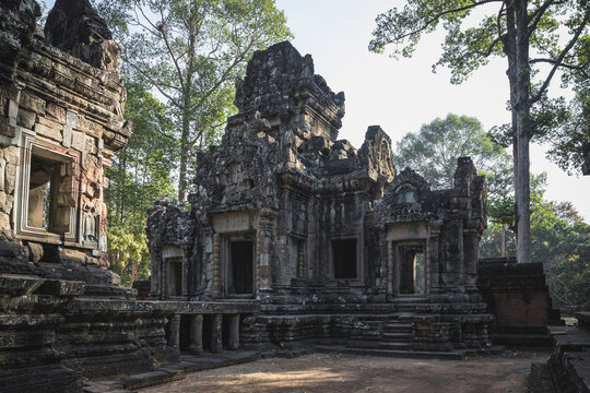 Detalles del templo Principal del Angkor Wat