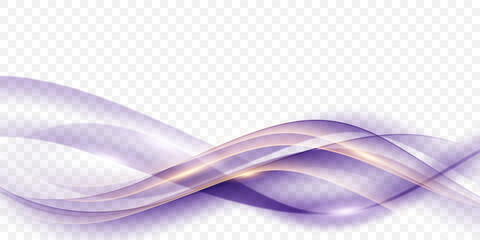 Fototapeta premium Abstract purple wave background with luxurious elements. Vector illustration.