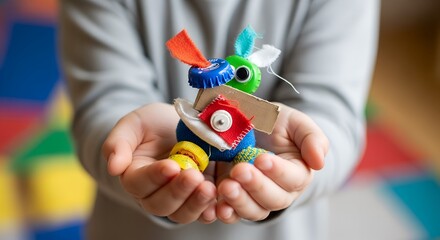 Child's Creative Robot Toy