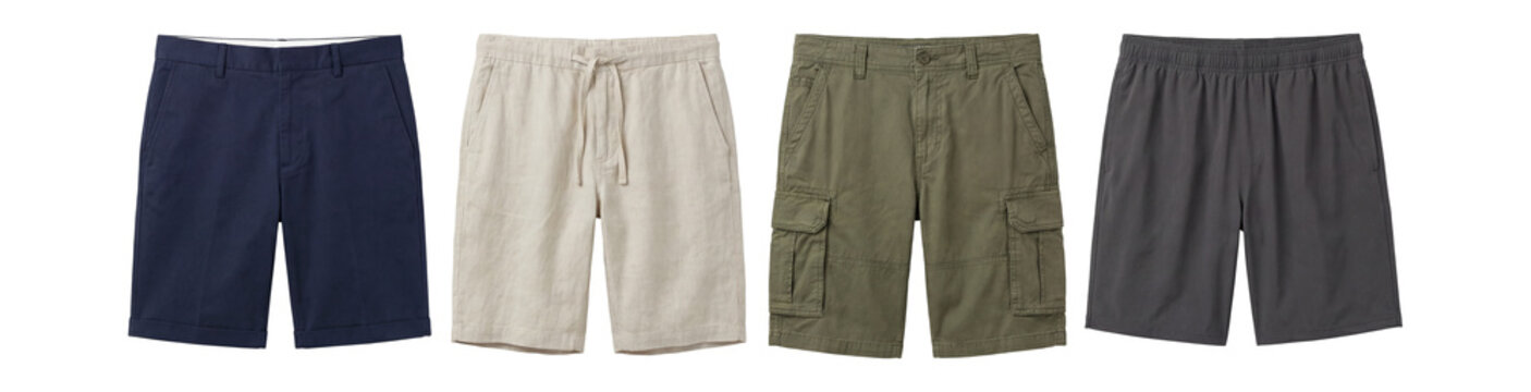 Bermuda shorts set.