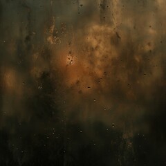 Abstract Texture with Water Droplets and Light Reflection