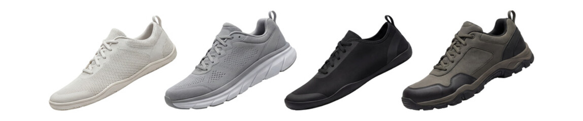 Training sneakers set.