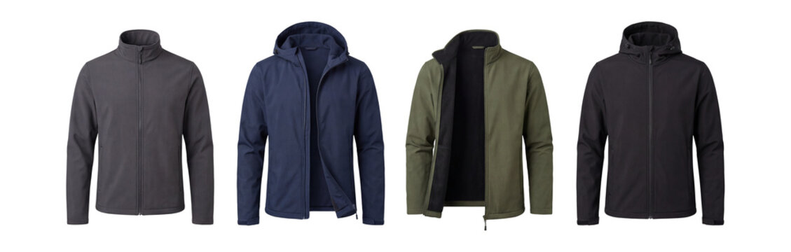 Softshell jacket set.