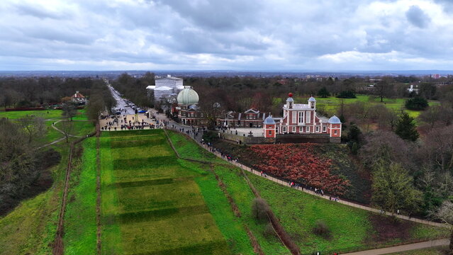 Greenwich Park with Royal Observatory London 6K