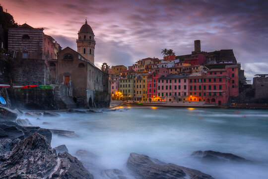 Vernazza at sinrise, Cinque Terre