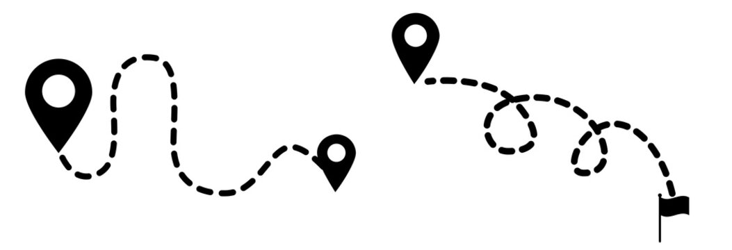 map pointer, pointer icon , flag destination