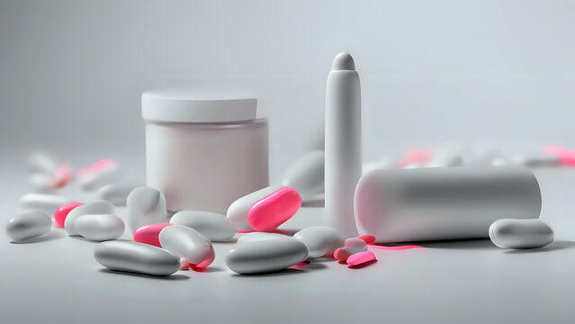 Ceramic Pills Concept, Dutch angle Style