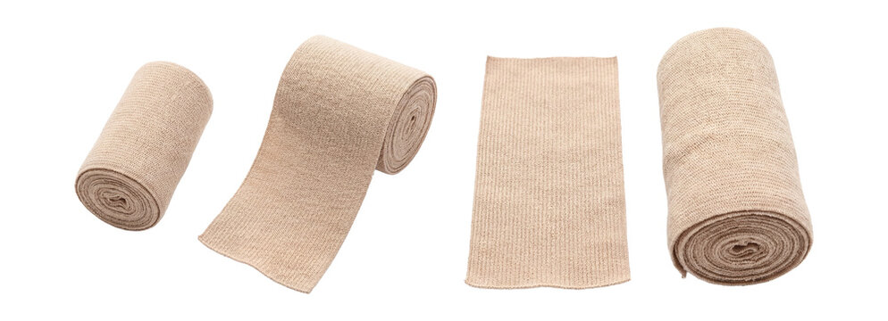 Elastic bandage wrap set.
