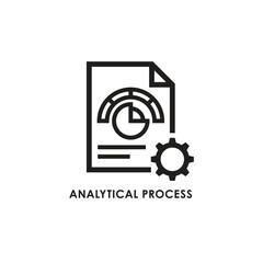 Minimalist Line Business Icon