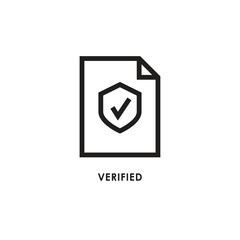 Minimalist Line Business Icon