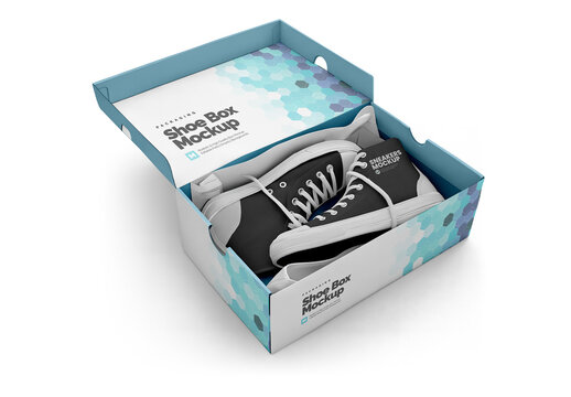 Shoes Box Mockup