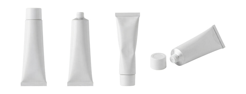Hydrocortisone cream tube set.