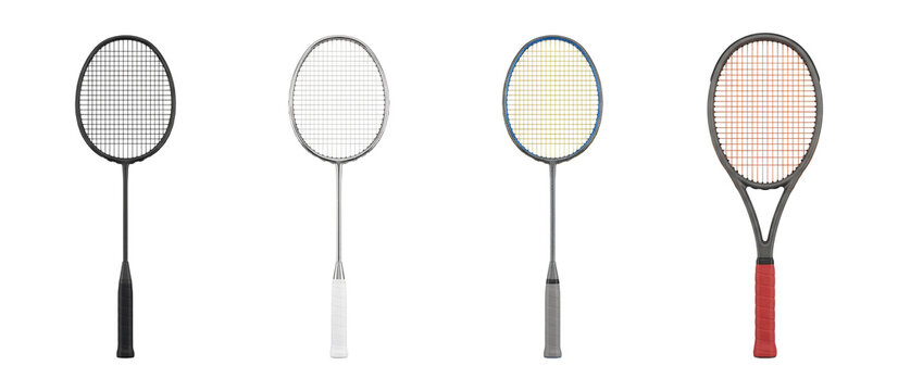 Badminton racket set.