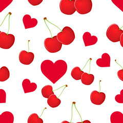 cherry seamless pattern