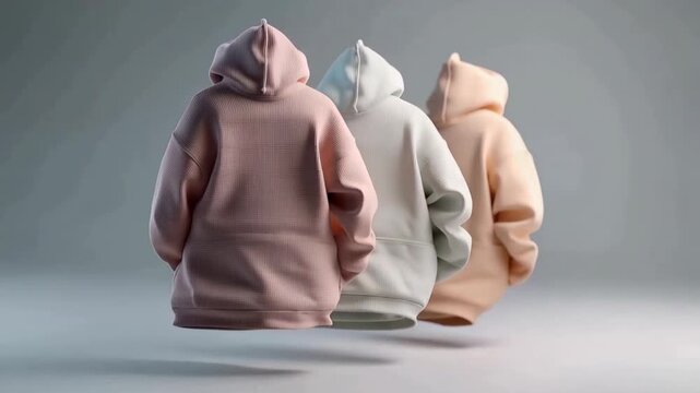 Premium Oversized Hoodies Floating 