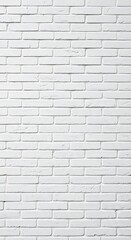 Fototapeta premium White Brick Wall Texture Background - Clean Modern Repetitive Pattern.