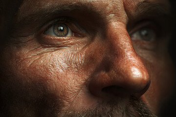 Obraz premium A Vision of Futuristic Harony: Digital Artwork Captues an Ethereal World Blendng Technology and Nature